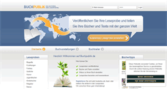 Desktop Screenshot of buchpublik.de
